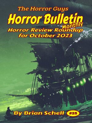 cover image of Horror Bulletin Monthly October 2023